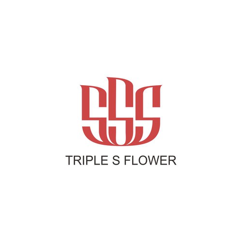 Triple S Flower Logo