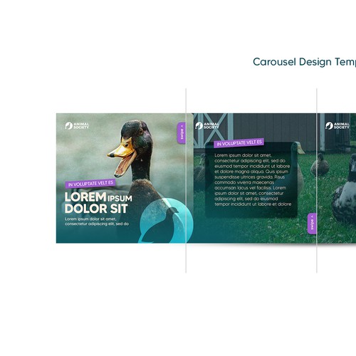 Template design carousel