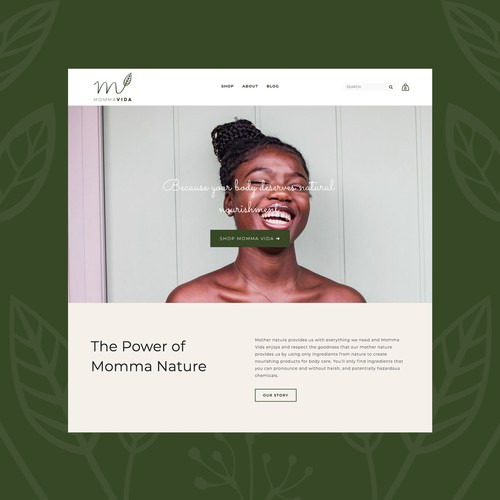 Momma Vida - Brand Identity + Website
