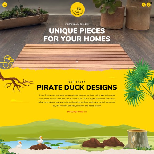 Pirate duck designs