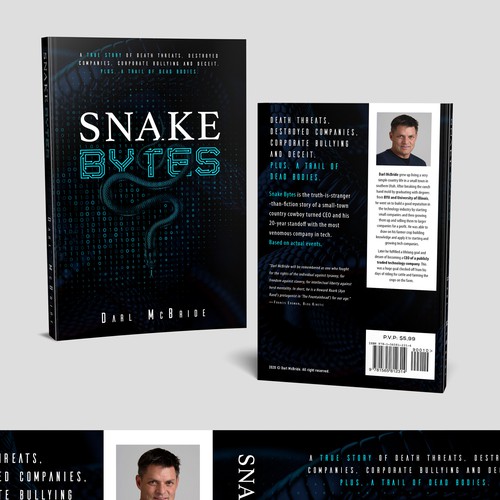 Book cover "Snake Bytes" - Darl McBride