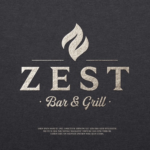 Modern Logo for a Bar and Grill