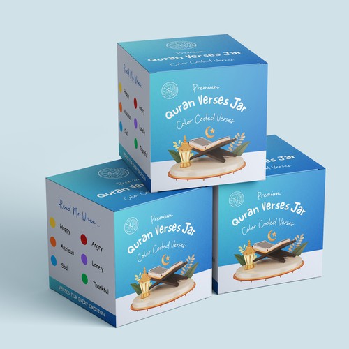 Quran Verses Jar - Packaging Design