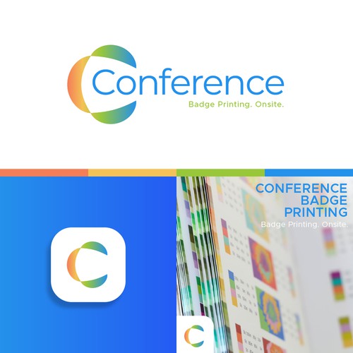 Logo Concept for Conference Badge Printing