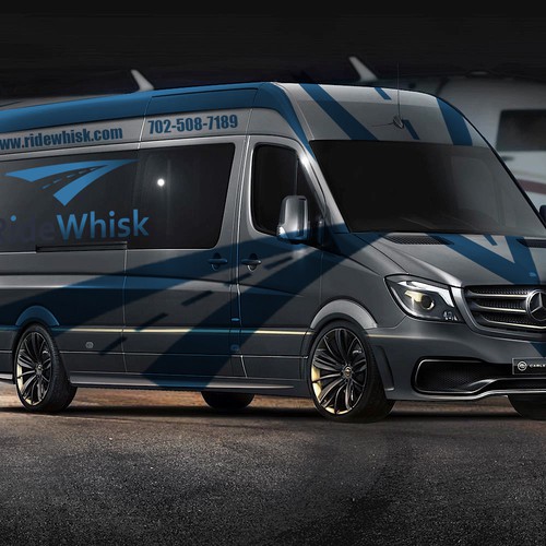 RideWhisk - Mercedes Benz Sprinter Wrap
