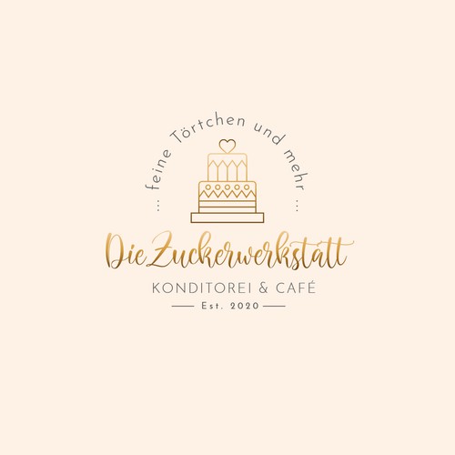 Logo design for a pastry and coffee shop