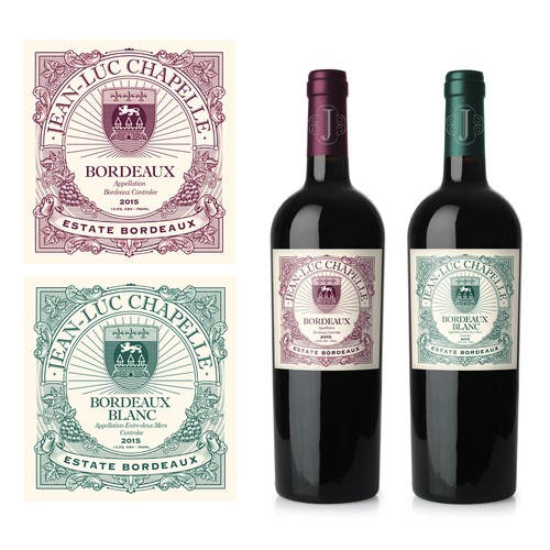 Jean-Luc Chapelle Wine label 2