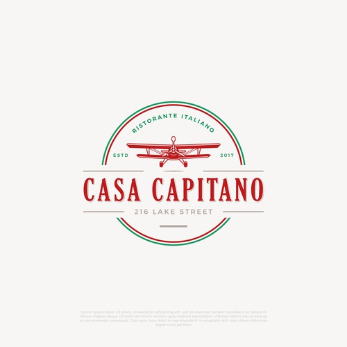 New logo for Italian Restaurant