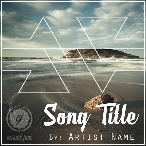 Record Album Art Template