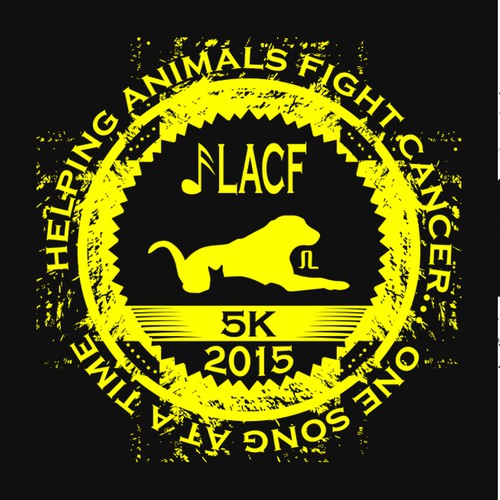 Animal Cancer Fundraiser T-Shirt for 5K!