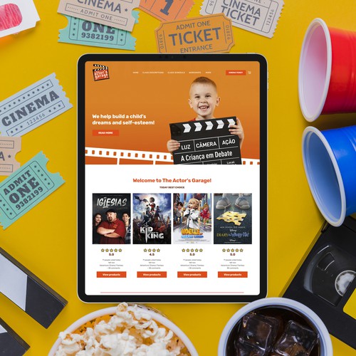 Kids Cinema and Movie for Square Online Store