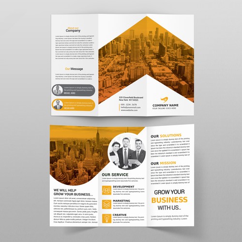 Corporate brochure design