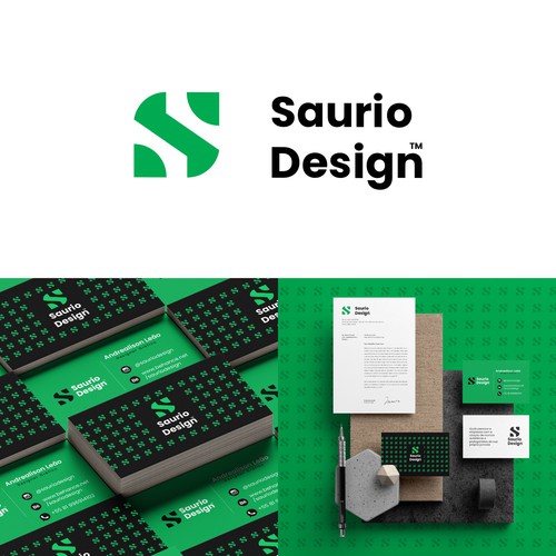 Saurio Design Visual Identity