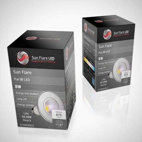Design A Sun Flare LED Lighting Box you will see in your Store!