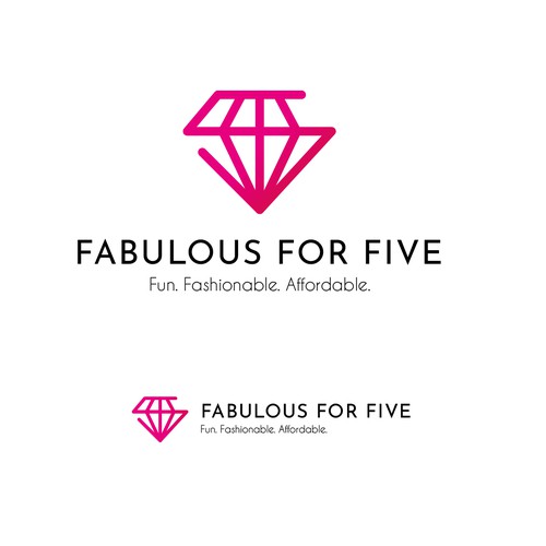 Stylish logo for jewelry store