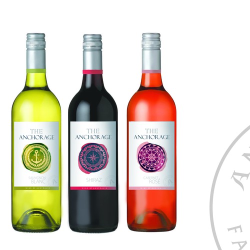 artistic wine labels