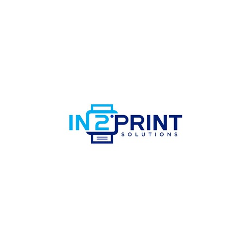 Logo concept for IN 2 PRINT SOLUTONS.