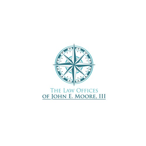 Logo Design For "The Law Offices of John E. Moore,3"