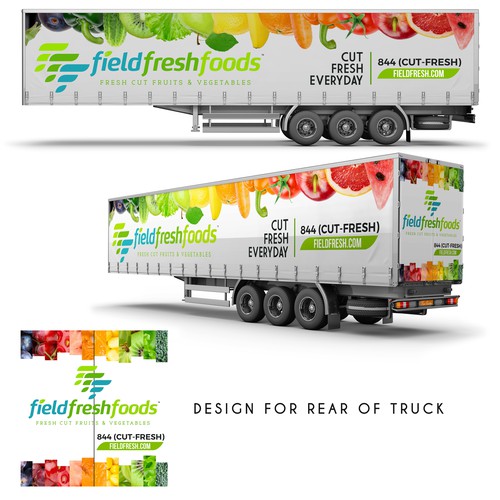 Field Fresh Foods Trailer Wrap