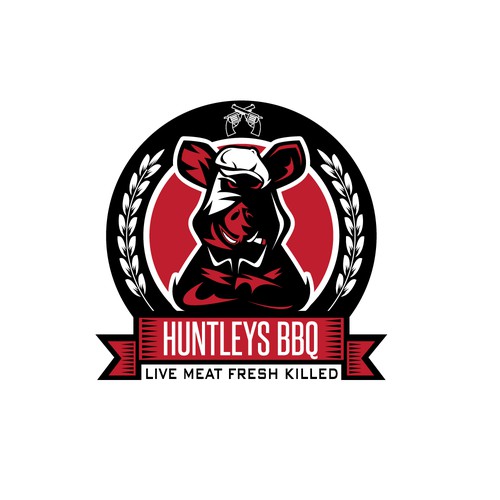 Huntleys BBQ logo