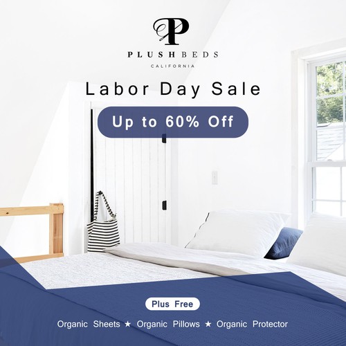 Digital  Banners for Labor Day Sale