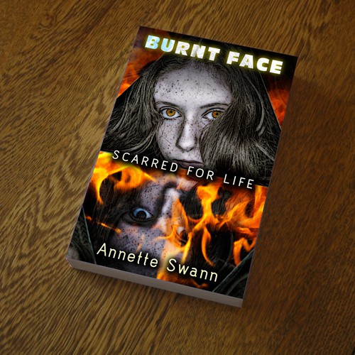 Burnt Face book cover