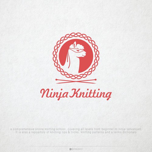 Create a clever logo for Ninja Knitting: online knitting school