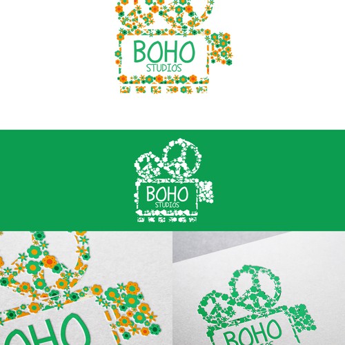 Create the next logo for Boho Studios