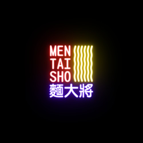 Autentic and minimal logo for a ramen restaurant