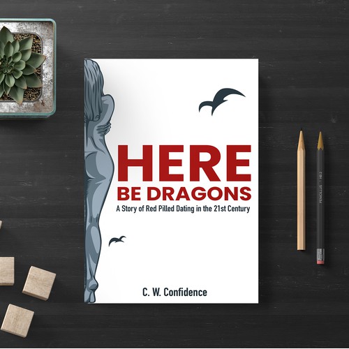 Cover art for a bold new book on the dangers of dating in the 21st century for men