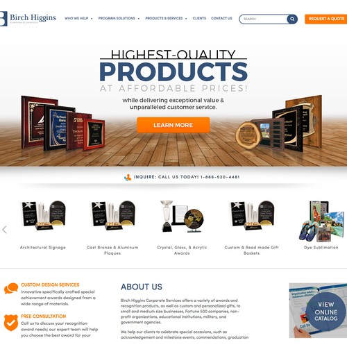 Header design