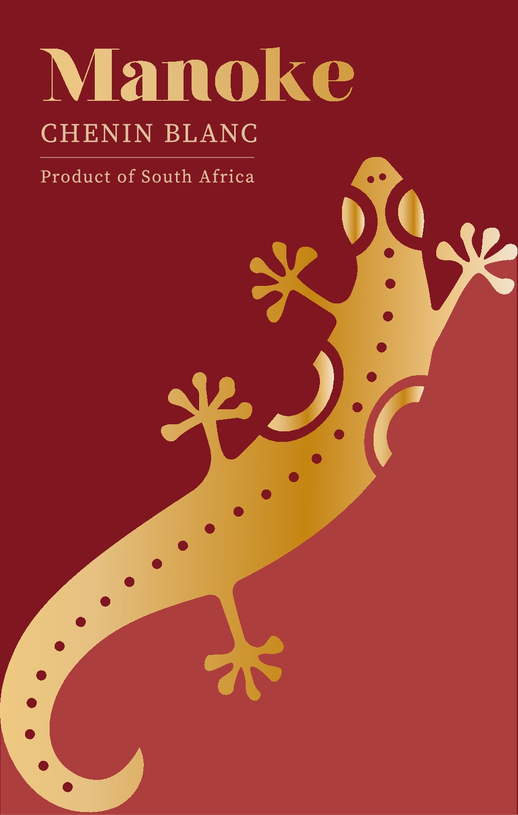 Create a trendy South African wine label