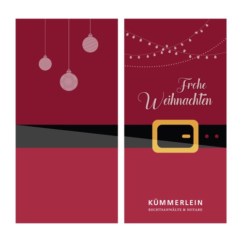 Christmas Greeting Card for Kümmerlein