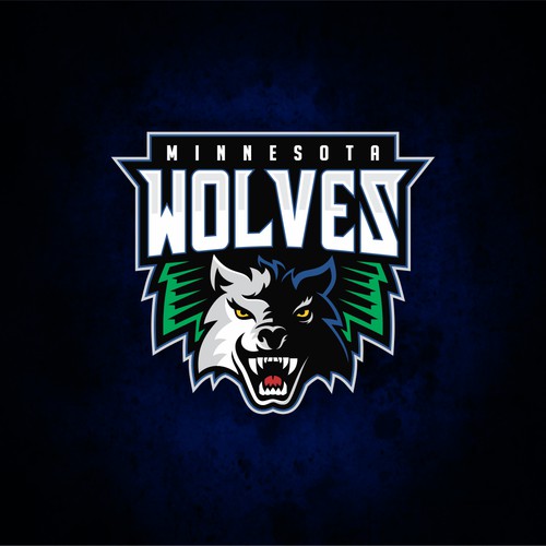 Design a new logo for the Minnesota Timberwolves!