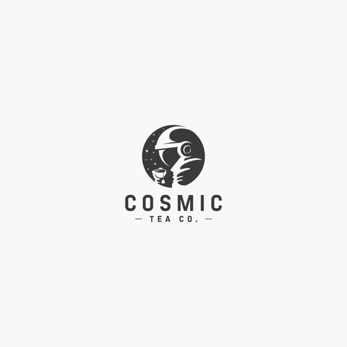 Cosmic Tea Co. Logo Design
