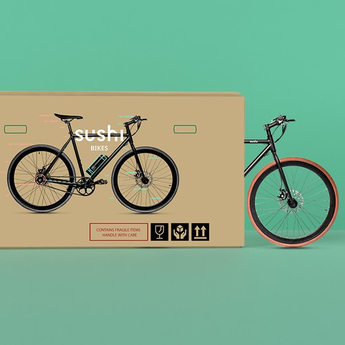 SUCHI BIKES CARTON packaging