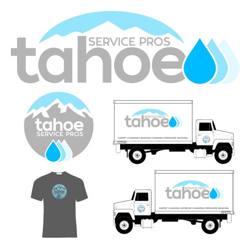 Logo for cleaning company in California