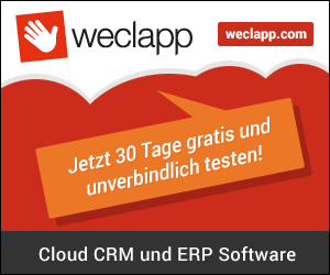 Create elegant and captivating Banner Ads for weclapp (Cloud Software)