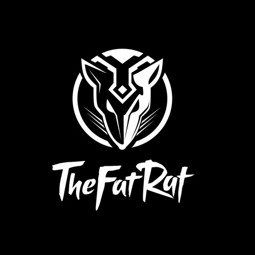 Bold logo for dj