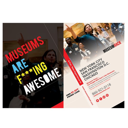 Flyer for a Museum Tour