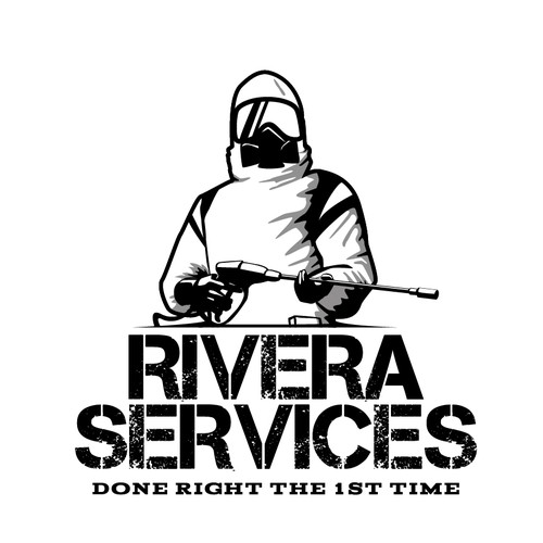 Logo for pressure washing and parking lot striping services