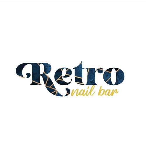 Retro Nail Bar Logo
