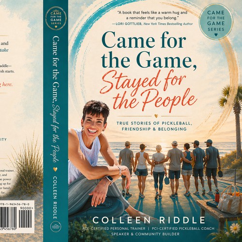 Book Cover for True Stories of Pickleball, Friendship & Belonging — Warm, Human, Community-Driven