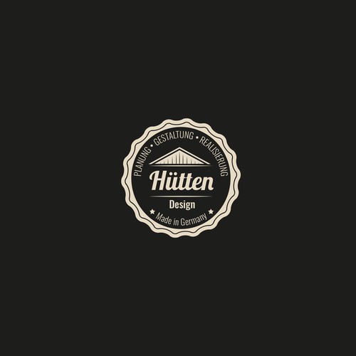 Logo for a hut company