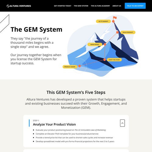 About Page for Startup Landing