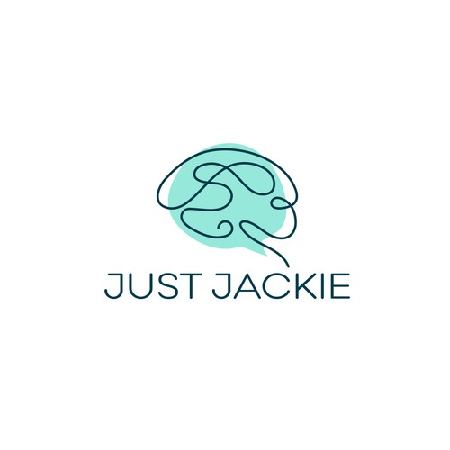 Simple, playful logo design for a psychologist