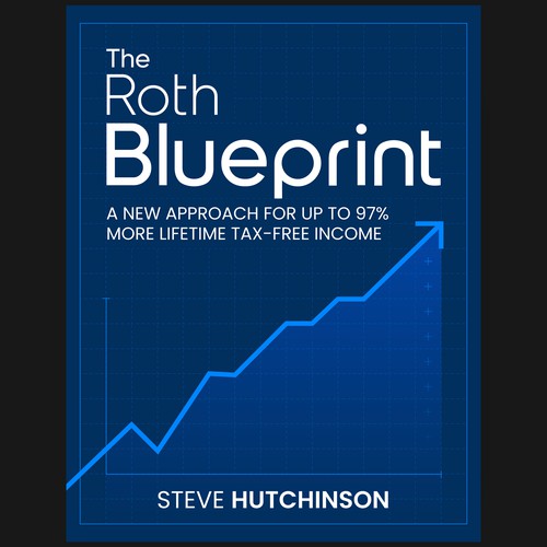 The Roth Blueprint book cover Design