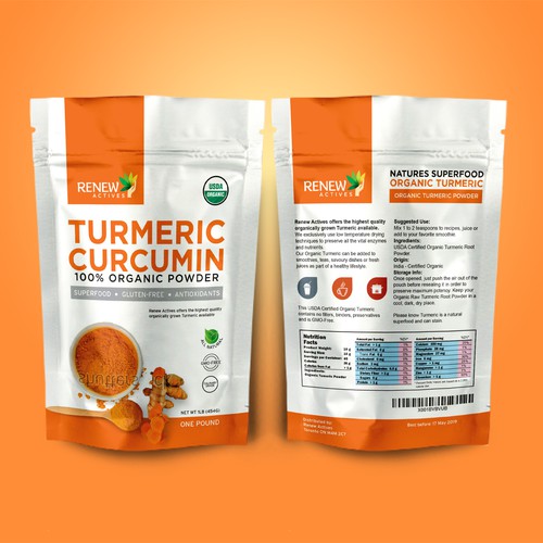 Turmeric Curcumin Pouch