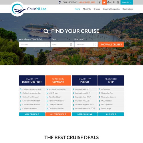 Travel Blog design