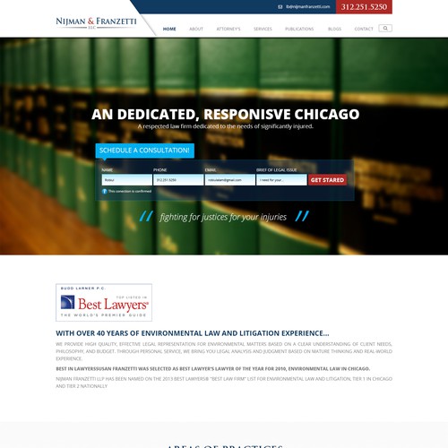 Landing Page Design